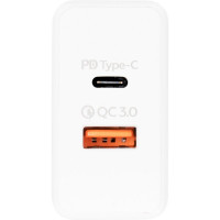 Зарядний пристрій Gelius X-Duo PRO 45W GP-HC053 + кабель Type-C/Type-C White