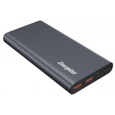 Внешний аккумулятор Power Bank Energizer UE10047PQ-10000 mAh Li-pol+TYPE-C PD Grey