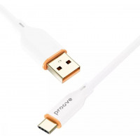 Кабель Proove Jelly Silicone Type-C 2.4A 1m White (CCJS20001202)