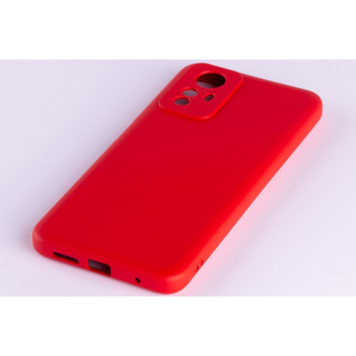 Силіконова накладка Soft Silicone Case для Xiaomi Redmi Note 12S Red