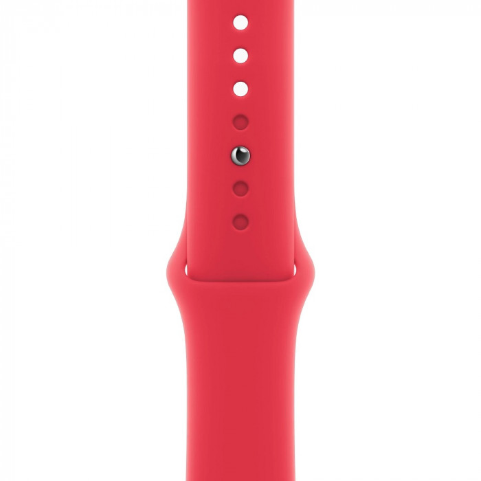 Apple Watch Series 9 GPS 45mm Red Aluminium with Red Sport Band M/L (MRXK3)