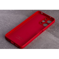 Силиконовая накладка Soft Silicone Case для Xiaomi Redmi 12 Red