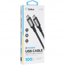 Кабель USB Gelius G-Power GP-UC105 Type-C/Type-C 1м 100W