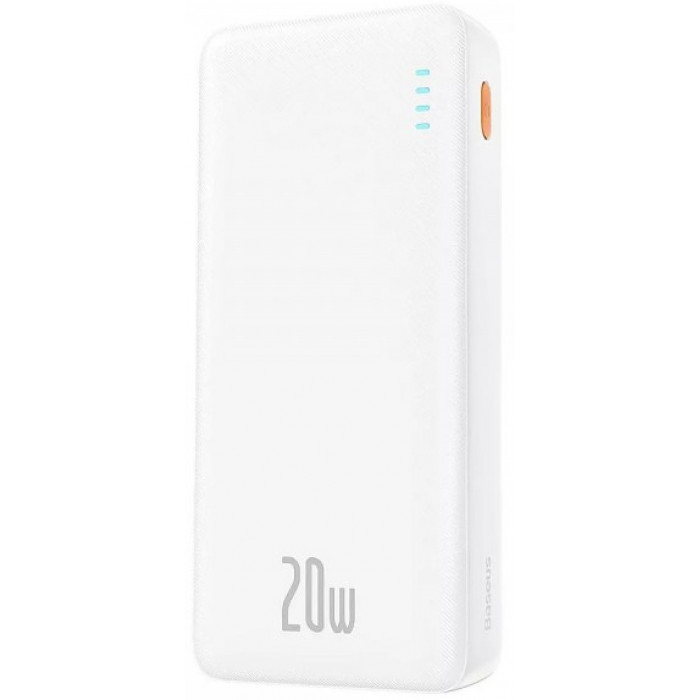 Внешний аккумулятор Power Bank Baseus Airpow Quick Charge 20000mAh 20W White (PPAP20K)