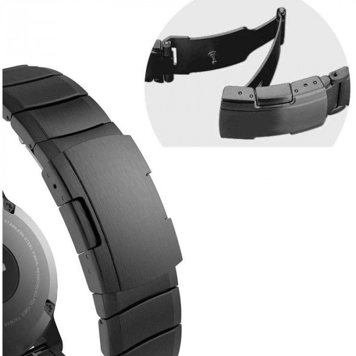 Ремінець Tech-Protect SteelBand для Garmin Fenix 3 | 5X | 3HR | 5X Plus | 6X | 6X Pro | 7X Black (5906735412581)
