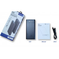 Зовнішній акумулятор Power Bank Voltero S25 100W 26800mAh PD3.0 PPS USB-C MacBook