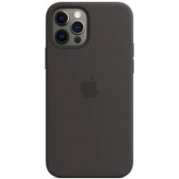 Силіконова накладка Silicone Case iPhone 12 Pro Max Coffee