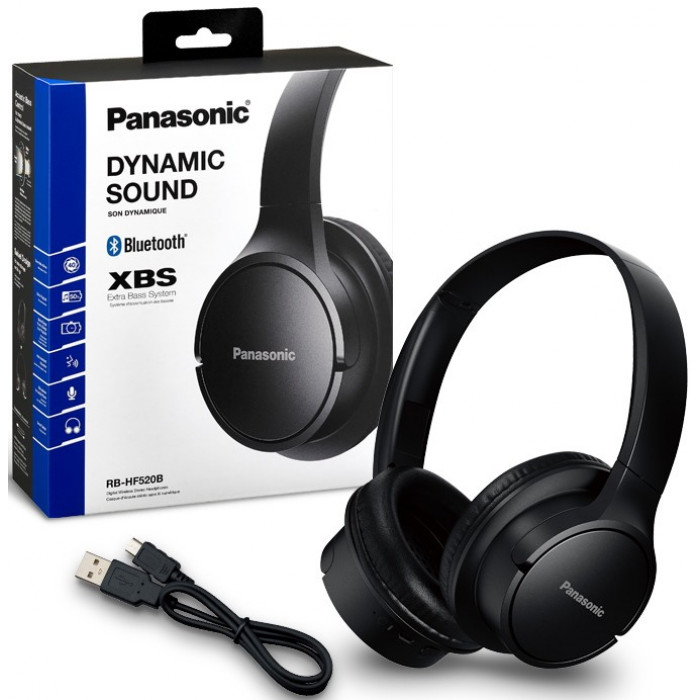 Беспроводные наушники Panasonic RB-HF520B Black (RB-HF520BGE-K)