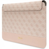 Чохол Guess 4G Stripe Metal для MacBook 14" Pink (GUCS14PS4SGP)