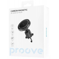 Автодержатель Proove Carbon Magnetic Air Outlet Car Mount Black (CHCM00000001)
