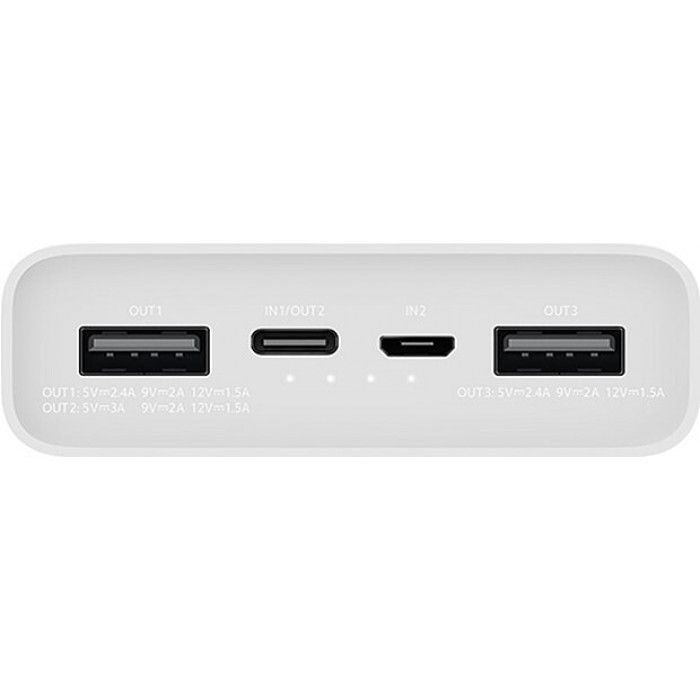 Внешний аккумулятор Power Bank Xiaomi 3 20000mAh 18W Two-Way Fast Charge