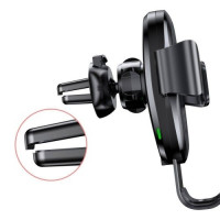 Автоутримувач Baseus Wireless Charger Gravity Car Mount Black