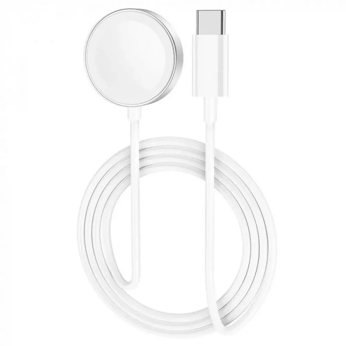 Беспроводное зарядное устройство Hoco CW39 iWatch Type-C White