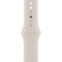 Apple Watch Series 8 GPS + Cellular 41mm Starlight Aluminum Case with Starlight Sport Band S/M (MNUX3)