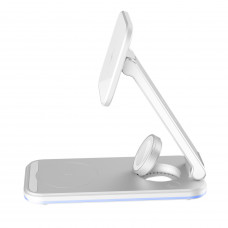 Бездротовий зарядний пристрій Proove Energy Fold 3 in 1 White (WSEF15010002)
