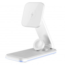 Бездротовий зарядний пристрій Proove Energy Fold 3 in 1 White (WSEF15010002)