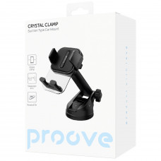 Автомобільний тримач Proove Crystal Clamp Suction Type Car Mount (CHCS00000001)