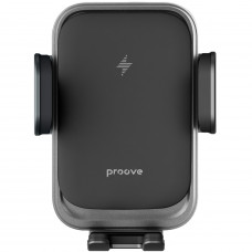 Автомобільний тримач з бездротовою зарядкою Proove Nitro Charge 15W Black (WHNC15002001)