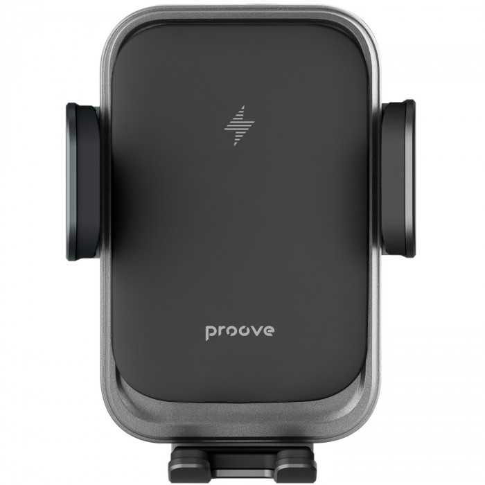 Автотримач із бездротовою зарядкою Proove Nitro Charge 15W Black