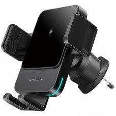 Автомобільний тримач з бездротовою зарядкою Proove Sonic 15W Black (WHSN15002001)