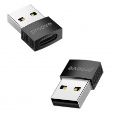 Перехідник OTG Proove Extension Type-C to USB Black (HBEX00012001)