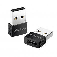 Перехідник OTG Proove Extension Type-C to USB Black (HBEX00012001)