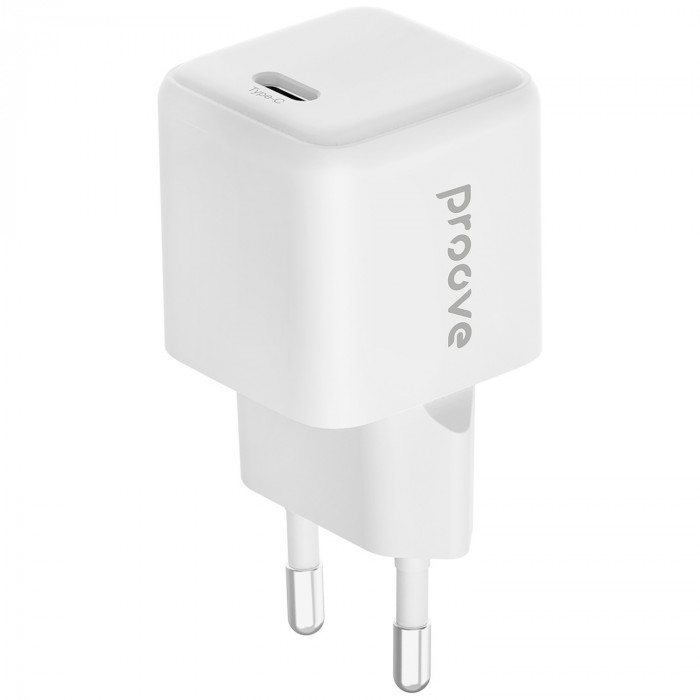 Мережевий зарядний пристрій Proove Pocket GaN 25W Type-C White (WCPG25010202)