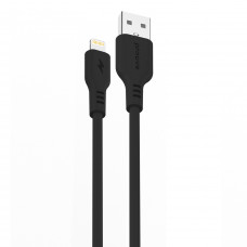 Кабель Proove Rebirth USB to Lightning 2.4A (1m) Black (CCRE60001101)