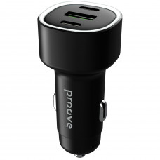 Автомобільний зарядний пристрій Proove Flash 60W 2Type-C+USB Black (CCFL60111201)