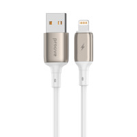 Кабель Proove Flex Metal USB to Lightning 2.4A (1m) White (CCFM20001102)