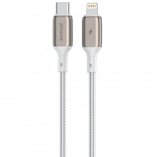 Кабель Proove Dense Metal Type-C to Lightning 27W (2m) White (CCDM27002122)