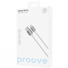 Кабель Proove Dense Metal Type-C 2.4A (2m) White (CCDM20001222)