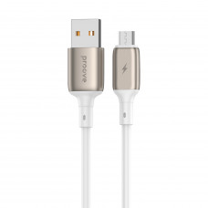 Кабель Proove Flex Metal USB to Micro 2.4A (1m) White (CCFM20001302)