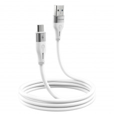 Кабель Proove Soft Silicone USB to Micro USB 2.4A (1m) White (CCSO20001302)