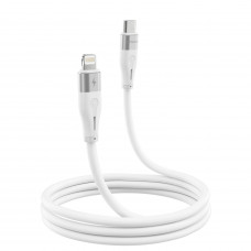 Кабель Proove Soft Silicone Type-C to Lightning 27W (2m) White (CCSO27002122)