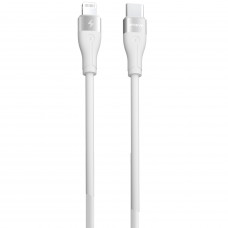 Кабель Proove Soft Silicone Type-C to Lightning 27W (2m) White (CCSO27002122)