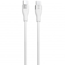 Кабель Proove Soft Silicone Type-C to Type-C 60W (1m) White (CCSO60002202)