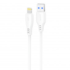 Кабель Proove Simple Silicone USB to Lightning 2.4A (1m) White (CCSS12001102)