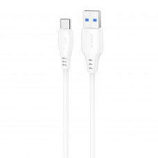 Кабель Proove Simple Silicone USB to Type-C 3A (1m) White (CCSS15001202)
