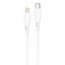 Кабель Proove Simple Silicone Type-C to Lightning 27W (1m) White (CCSS27002102)