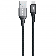 Кабель Proove WireX USB to Type-C 3A (1m) Black (CCWX15001201)