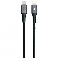 Кабель Proove WireX Type-C to Lightning 27W (1m) Black (CCWX27002101)
