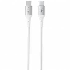 Кабель Proove WireX Type-C to Type-C 60W (1m) White (CCWX60002202)