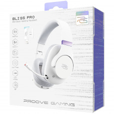 Бездротова ігрова гарнітура Proove Gaming Bliss Pro (APP) White (GHBLPPP10002)