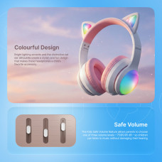 Бездротові навушники Proove Kids LumiCat (APP) Blue/Pink (HPLC0001AP26)