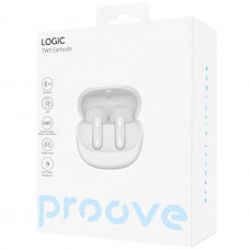Бездротові навушники Proove Logic TWS (APP) Pearl White (TWLG0001AP16)