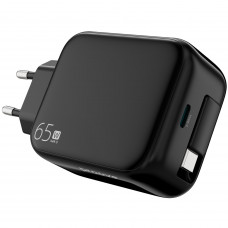 Мережевий зарядний пристрій Proove Fixtape GaN 65W (Type-C) Black (WCFP65010201)