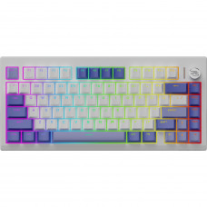 Бездротова клавіатура Proove Gaming Raster (Ukraine Layout) White/Purple (WKRS00022417)