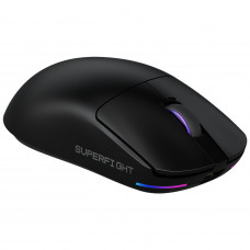 Бездротова ігрова миша Proove Gaming Superfight Wireless with charging dock Black/Purple (WMSW00122001)