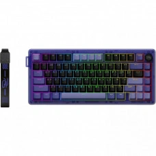 Бездротова клавіатура Proove Gaming T-Racer (Ukraine Layout) Purple/Black (WKTR00022414)